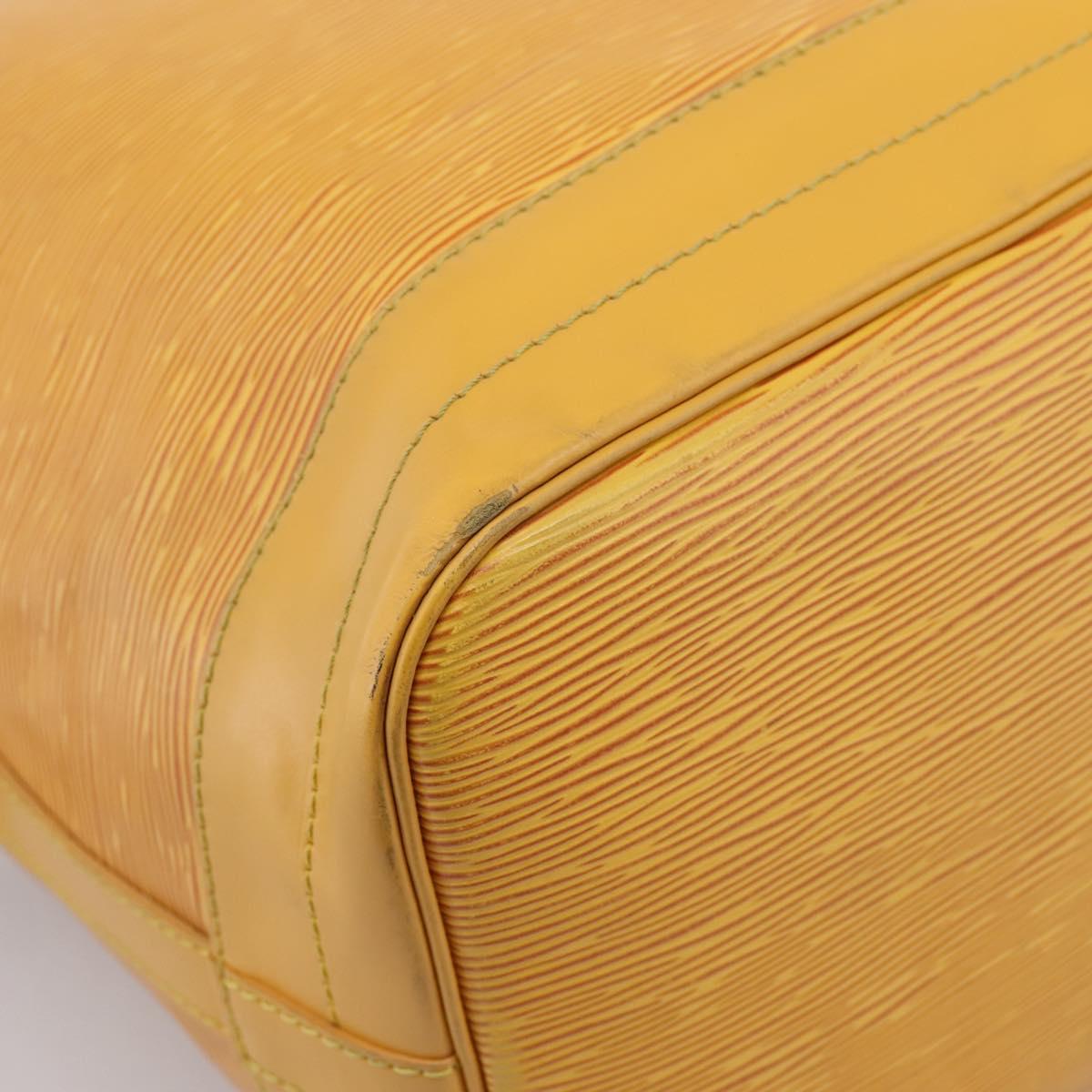 LOUIS VUITTON Epi Noe Shoulder Bag Tassili Yellow M44009 LV Auth ka6193