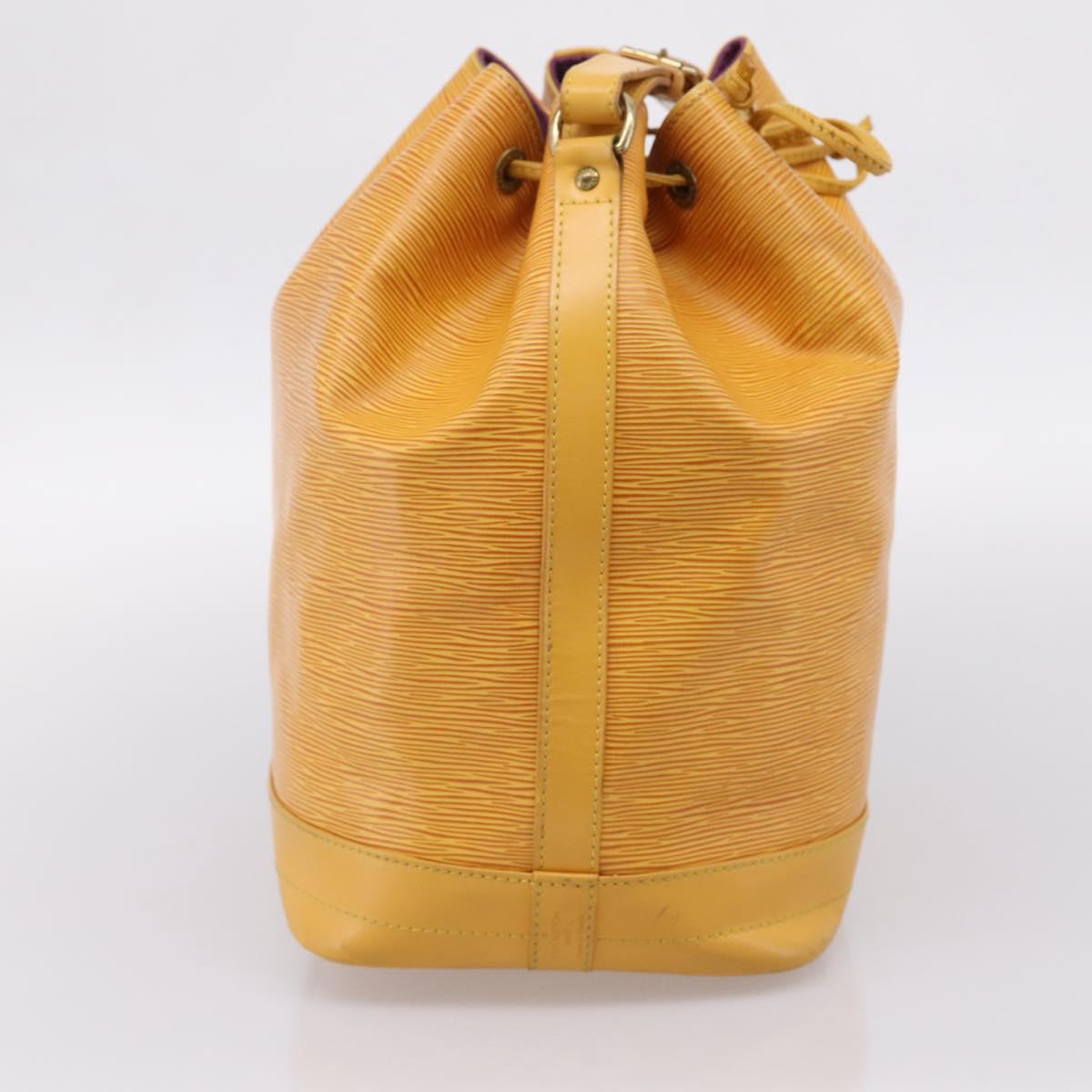 LOUIS VUITTON Epi Noe Shoulder Bag Tassili Yellow M44009 LV Auth ka6193