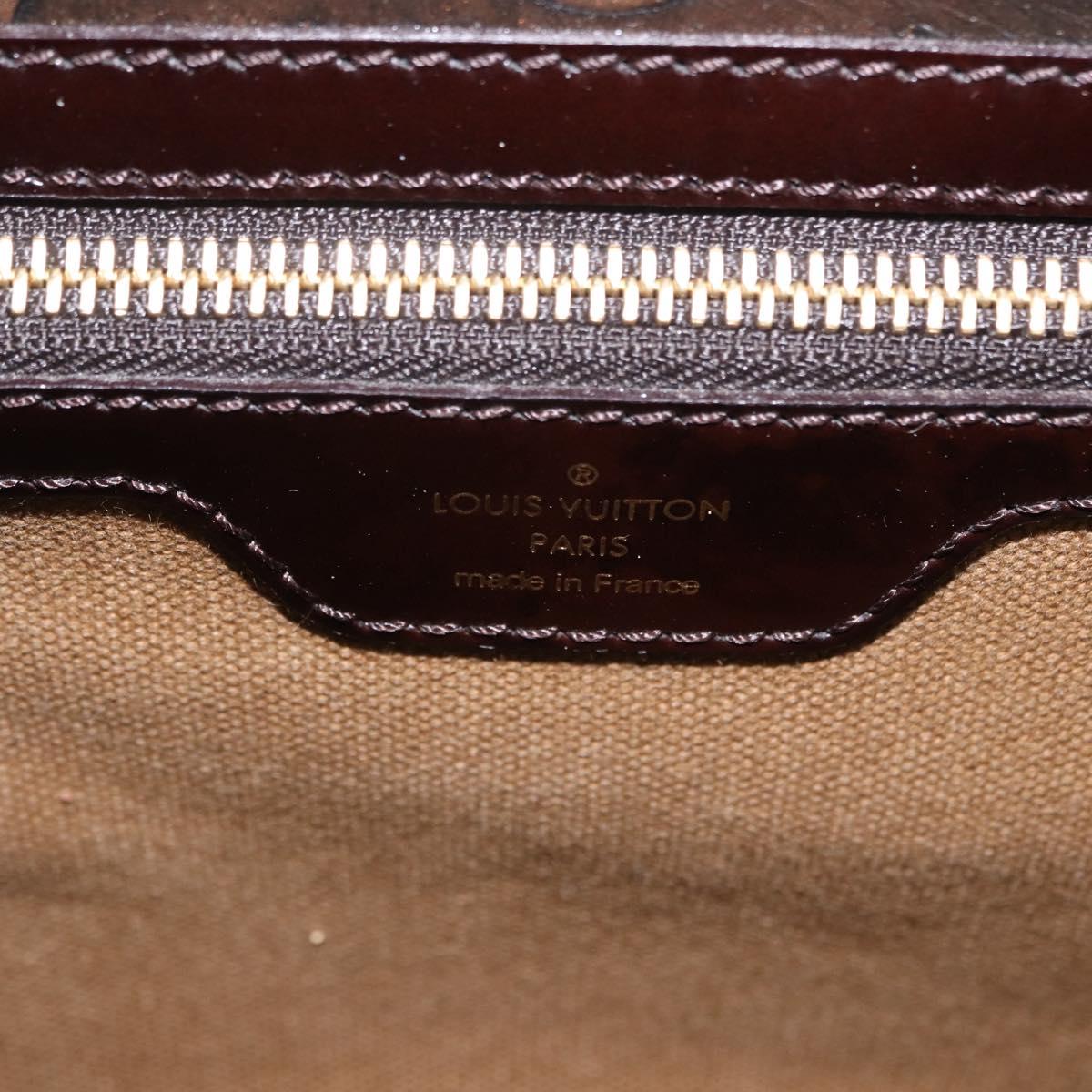 LOUIS VUITTON Monogram Bronze Serjan PM Shoulder Bag Bronze M95463 Auth ka6195V