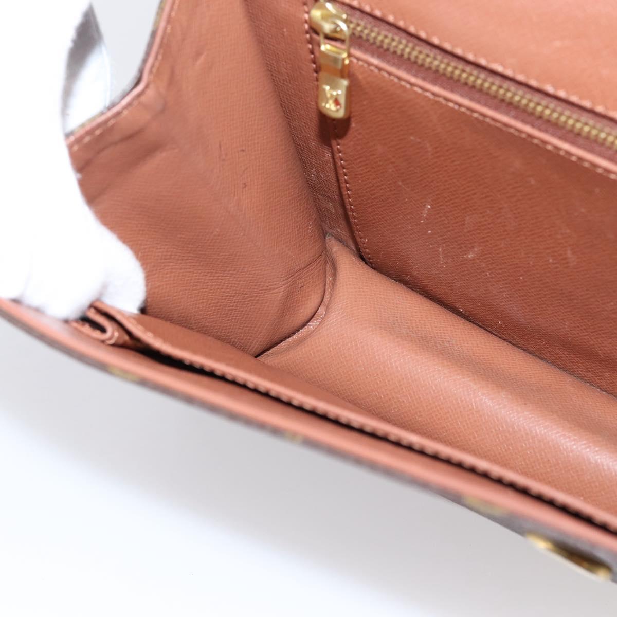 LOUIS VUITTON Monogram Pochette Dam GM Clutch Bag M51810 LV Auth ka6205