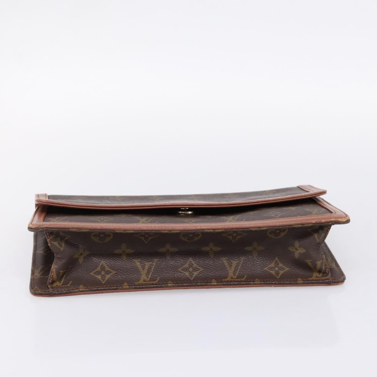 LOUIS VUITTON Monogram Pochette Dam GM Clutch Bag M51810 LV Auth ka6205