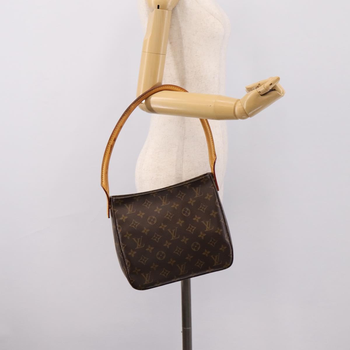 LOUIS VUITTON Monogram Looping MM Shoulder Bag M51146 LV Auth ka6206A
