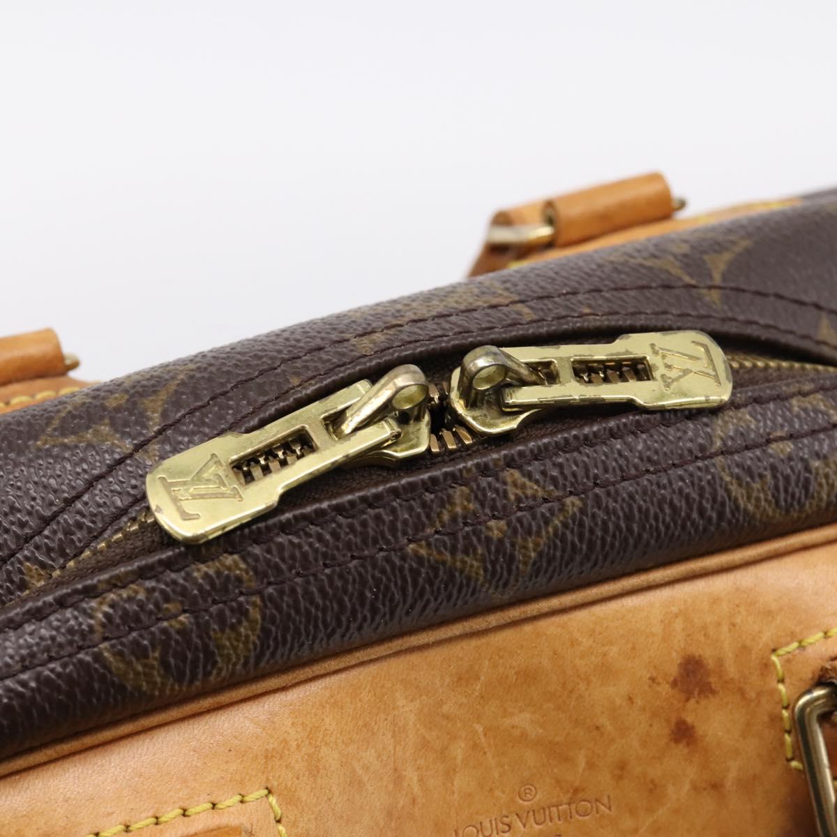 LOUIS VUITTON Monogram Excursion Hand Bag M41450 LV Auth ka6225