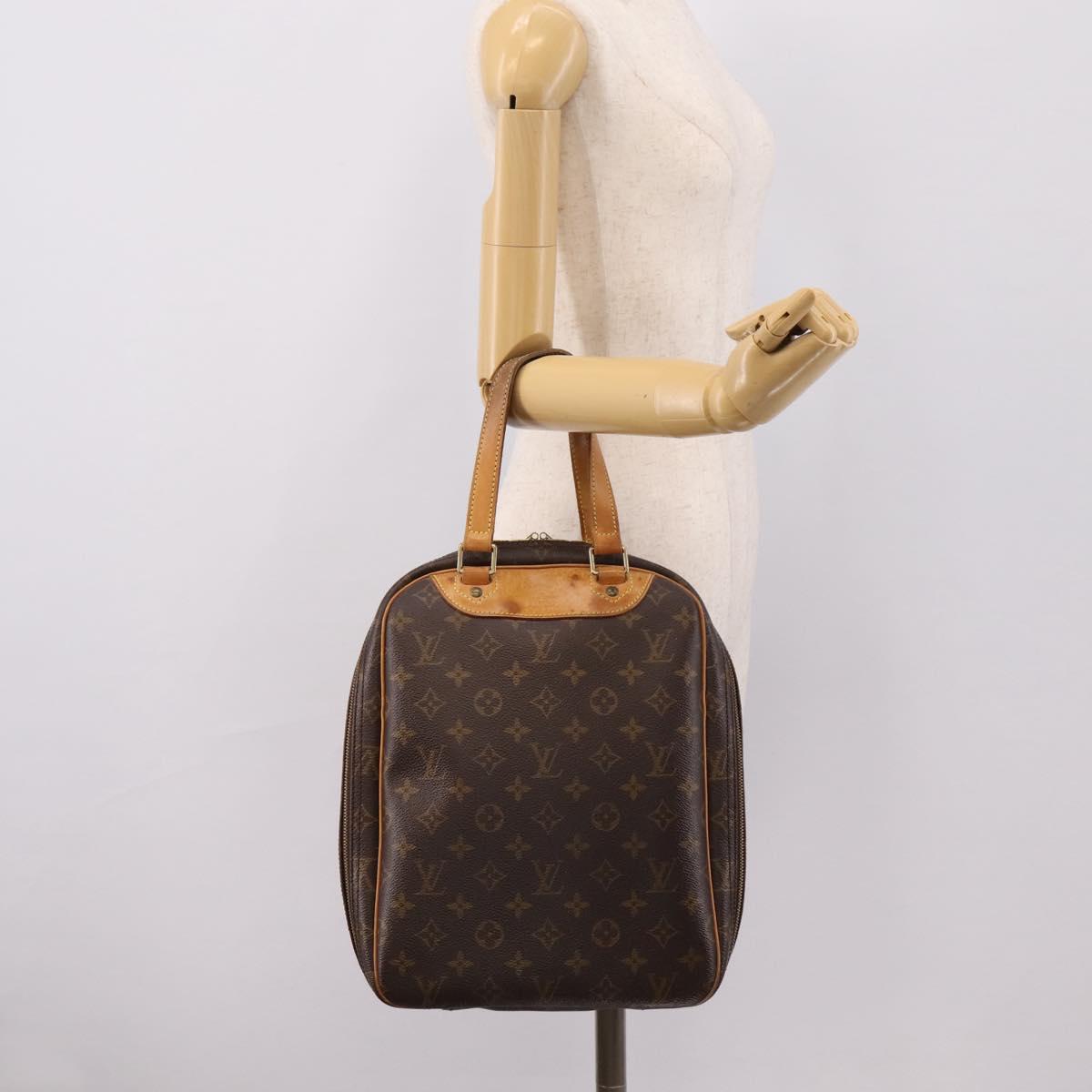 LOUIS VUITTON Monogram Excursion Hand Bag M41450 LV Auth ka6225