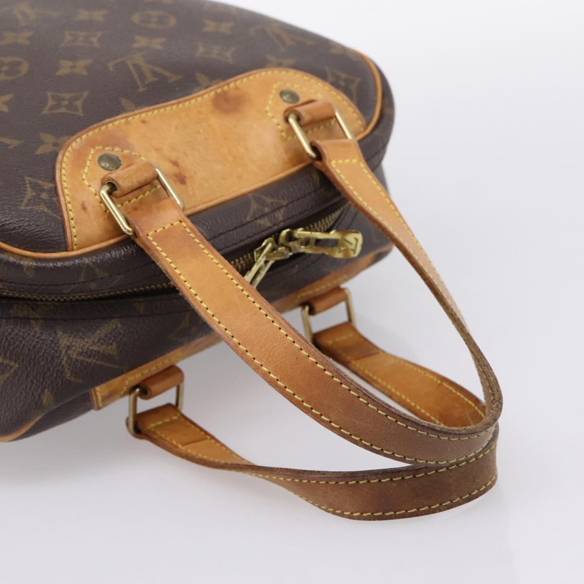 LOUIS VUITTON Monogram Excursion Hand Bag M41450 LV Auth ka6225