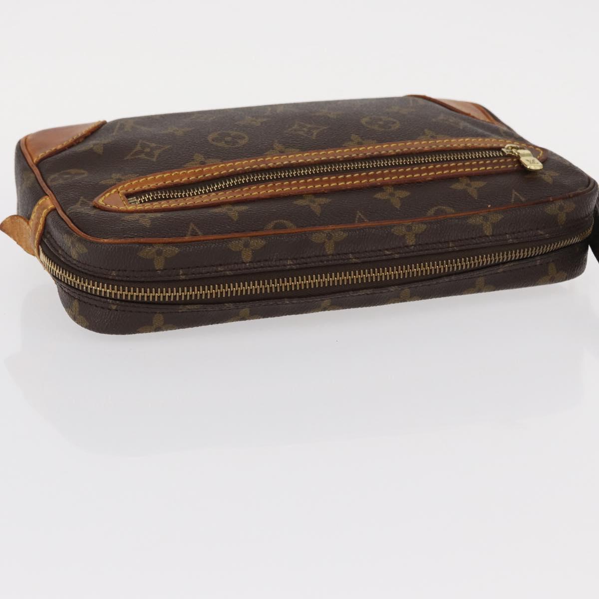 LOUIS VUITTON Monogram Marly Dragonne GM Clutch Bag M51825 LV Auth ka623