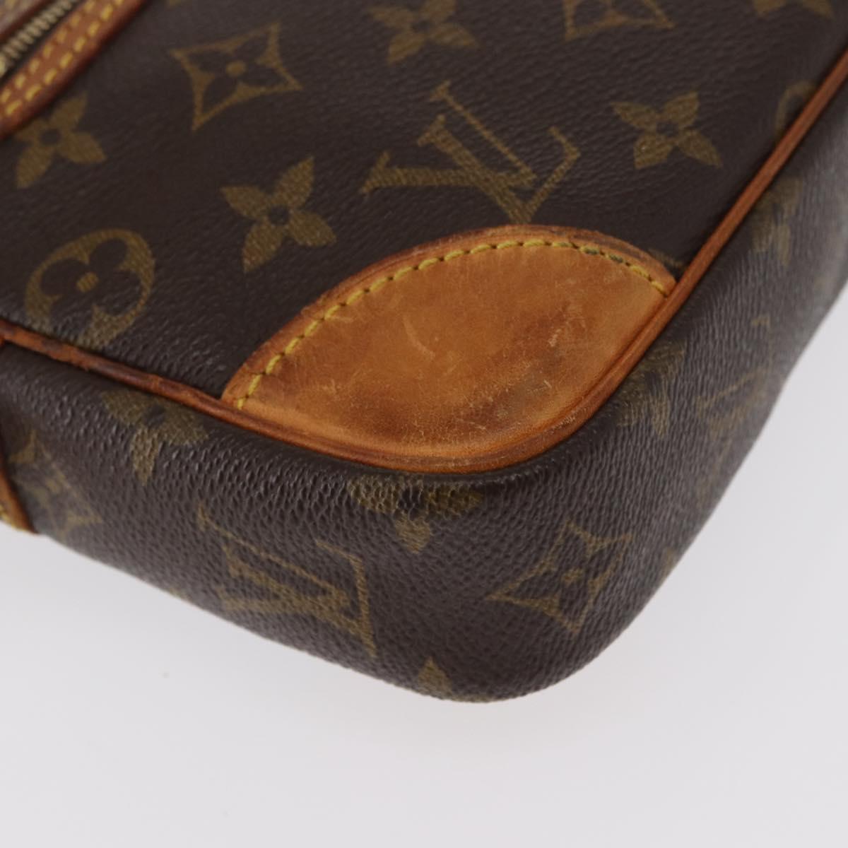 LOUIS VUITTON Monogram Marly Dragonne GM Clutch Bag M51825 LV Auth ka623