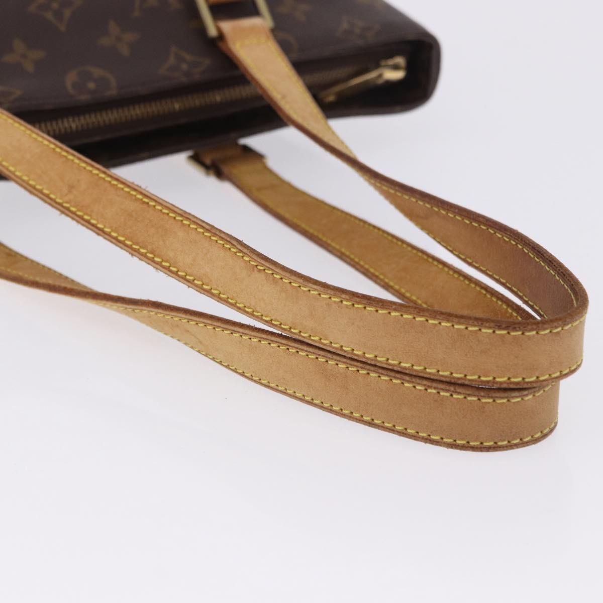 LOUIS VUITTON Monogram Cabas Piano Tote Bag M51148 LV Auth ka6231