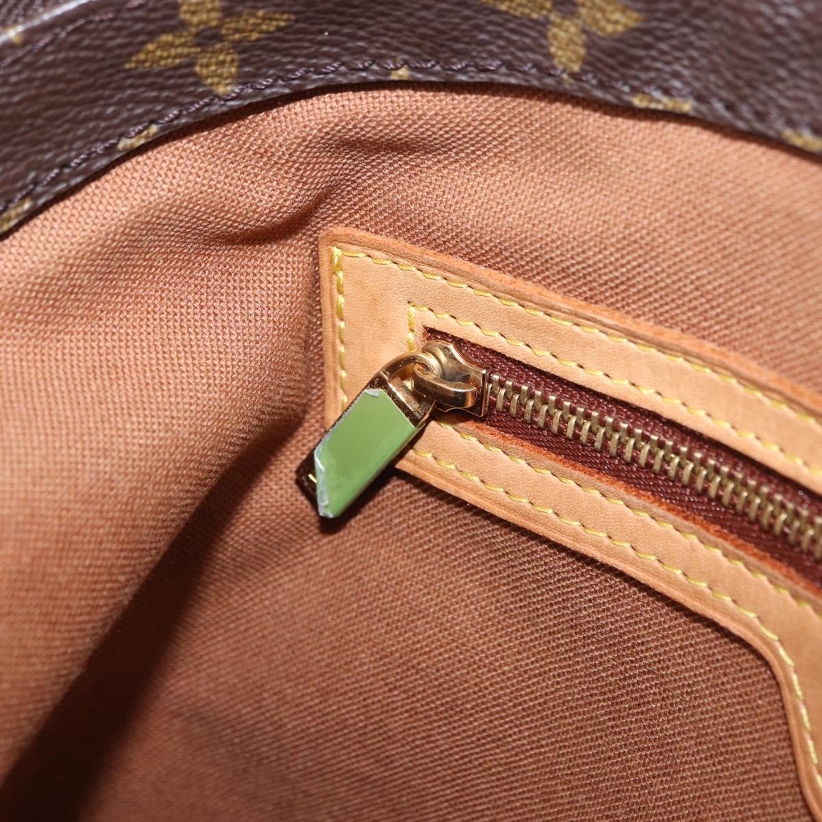 LOUIS VUITTON Monogram Cabas Piano Tote Bag M51148 LV Auth ka6231
