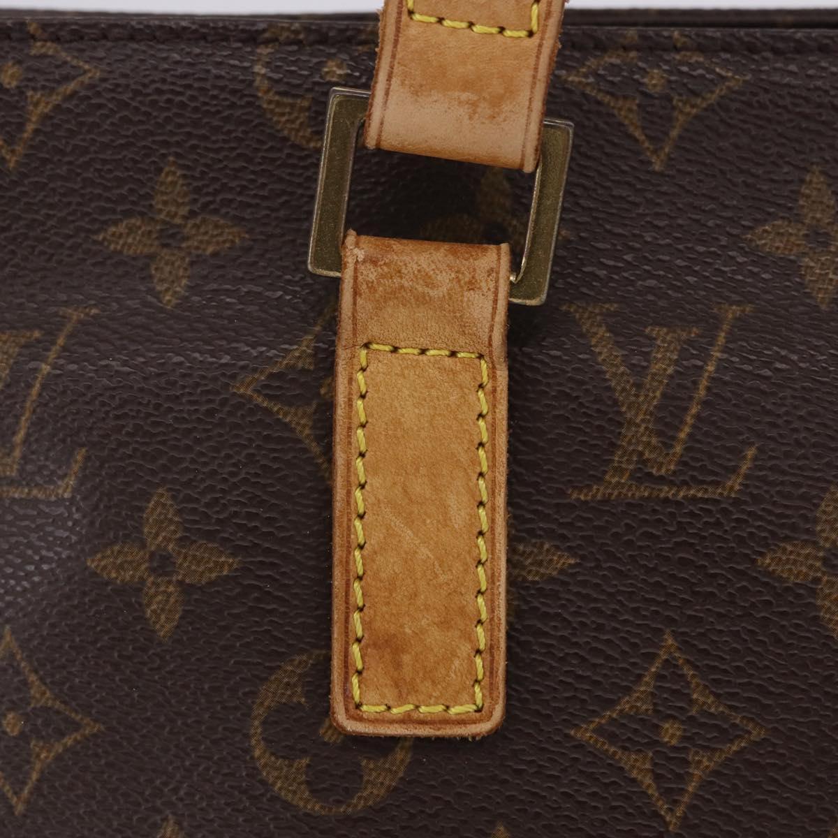 LOUIS VUITTON Monogram Cabas Piano Tote Bag M51148 LV Auth ka6231