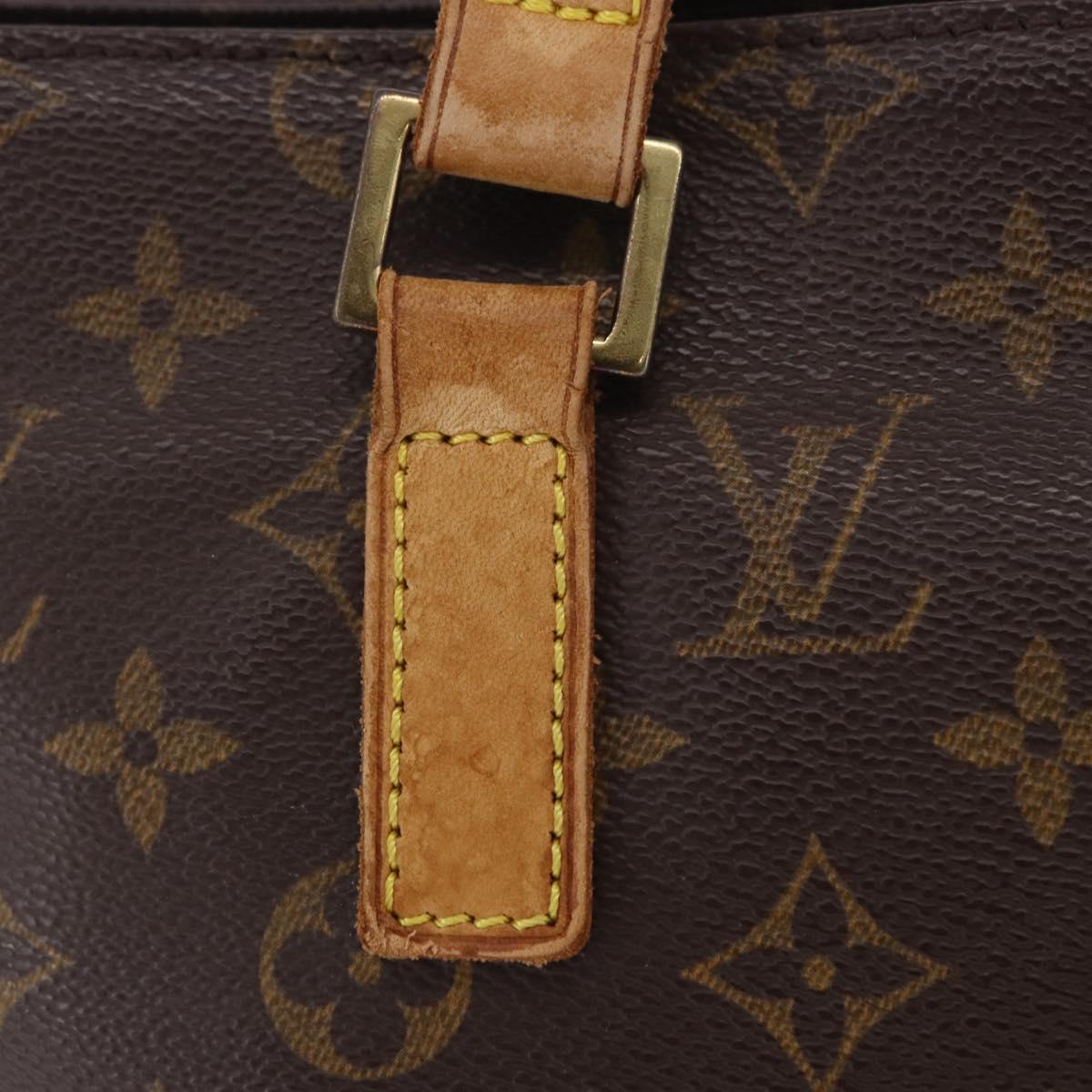 LOUIS VUITTON Monogram Cabas Piano Tote Bag M51148 LV Auth ka6231