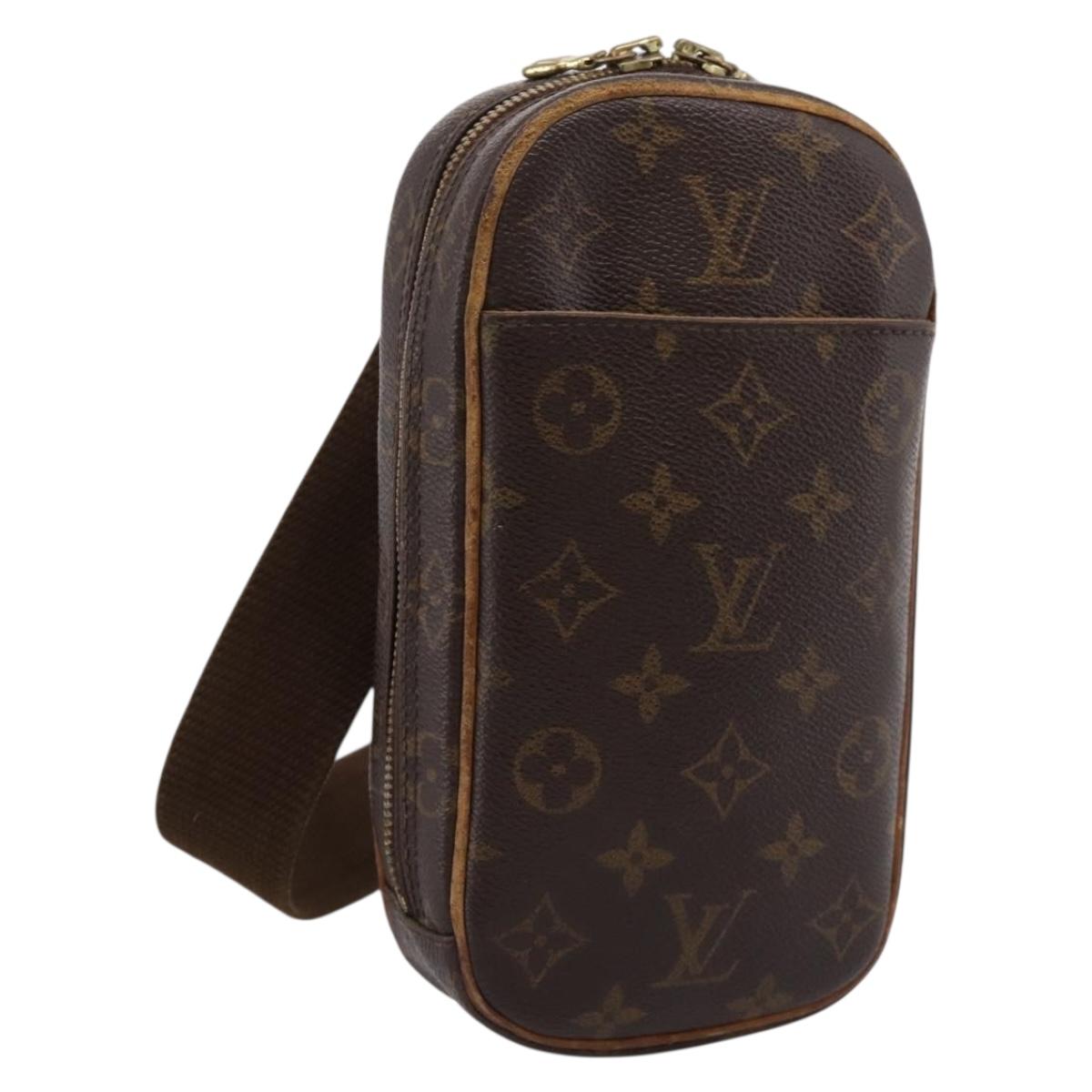LOUIS VUITTON Monogram Pochette Gange Shoulder Bag M51870 LV Auth ka6235