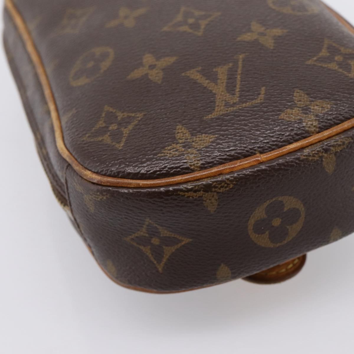 LOUIS VUITTON Monogram Pochette Gange Shoulder Bag M51870 LV Auth ka6235
