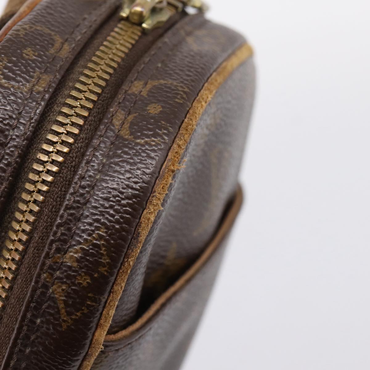 LOUIS VUITTON Monogram Pochette Gange Shoulder Bag M51870 LV Auth ka6235