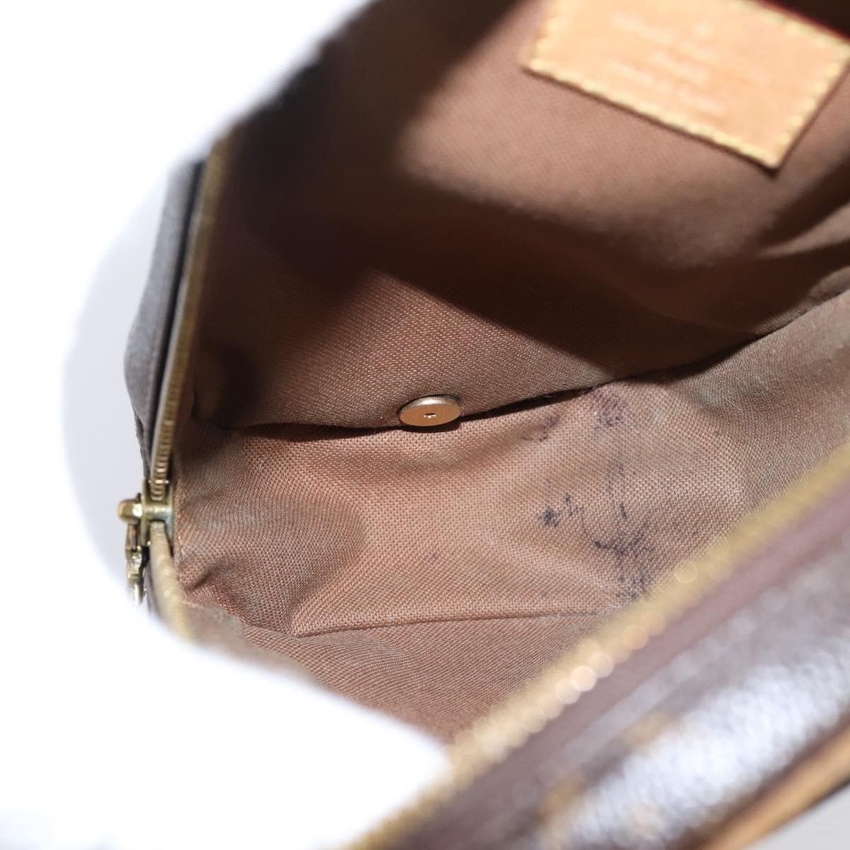 LOUIS VUITTON Monogram Pochette Gange Shoulder Bag M51870 LV Auth ka6235