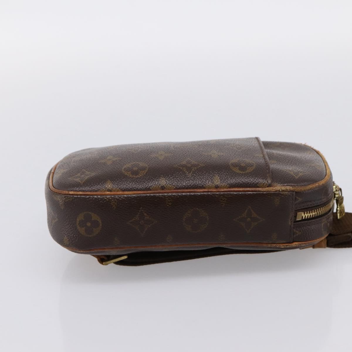 LOUIS VUITTON Monogram Pochette Gange Shoulder Bag M51870 LV Auth ka6235