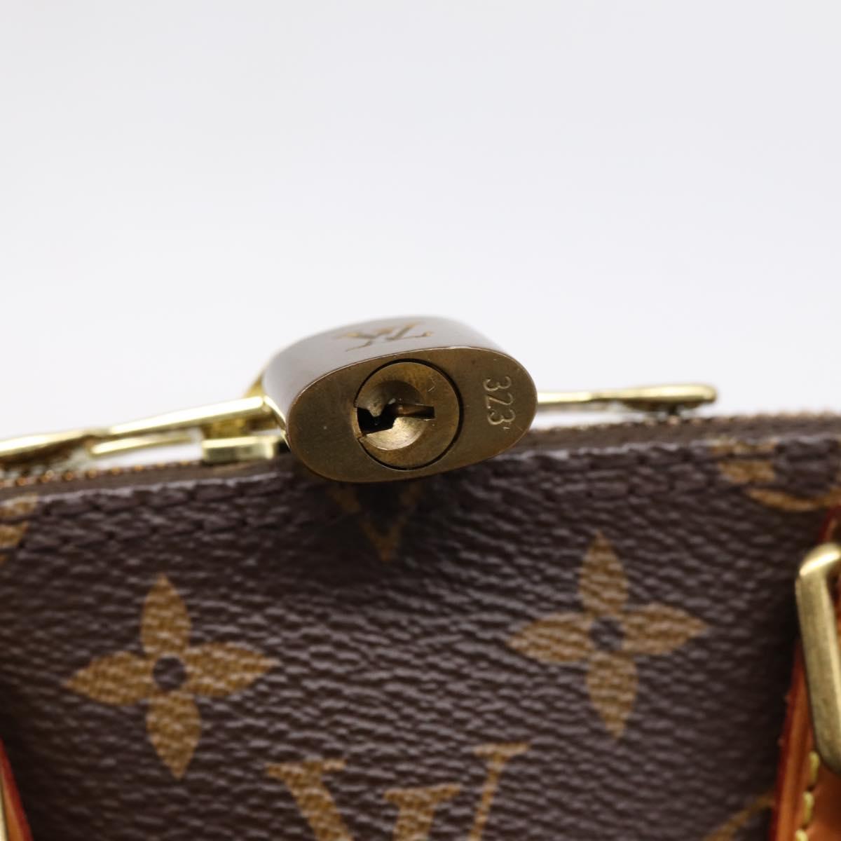 LOUIS VUITTON Monogram Alma BB Hand Bag M53152 LV Auth ka6242V