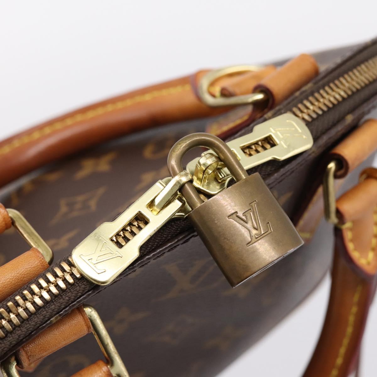 LOUIS VUITTON Monogram Alma BB Hand Bag M53152 LV Auth ka6242V