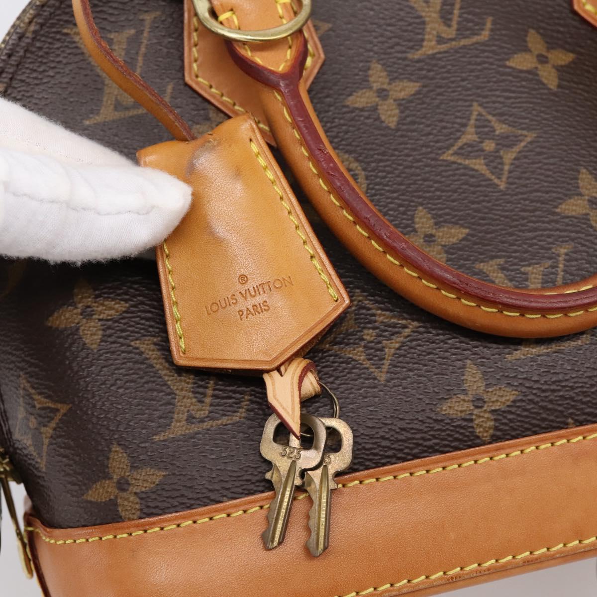 LOUIS VUITTON Monogram Alma BB Hand Bag M53152 LV Auth ka6242V