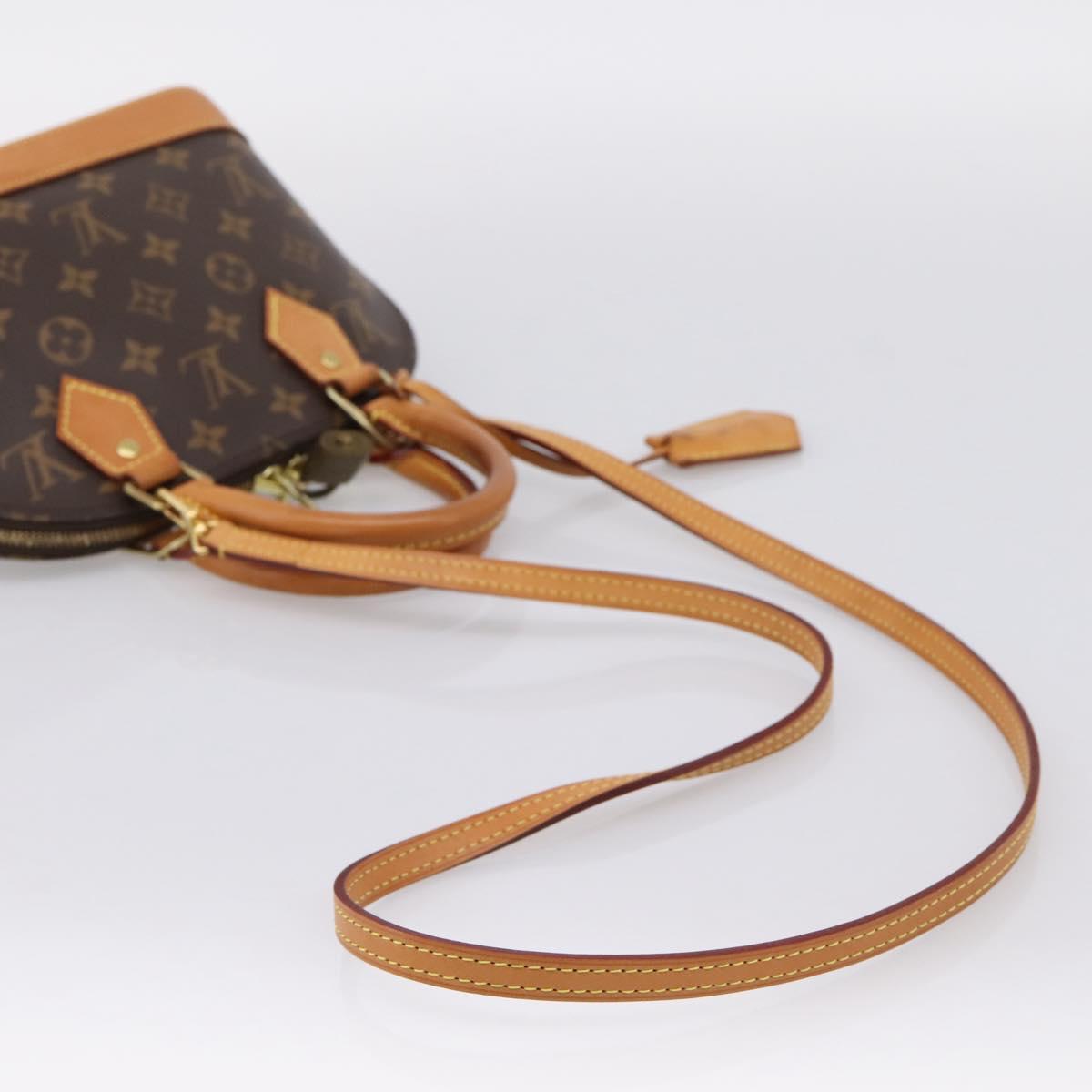 LOUIS VUITTON Monogram Alma BB Hand Bag M53152 LV Auth ka6242V