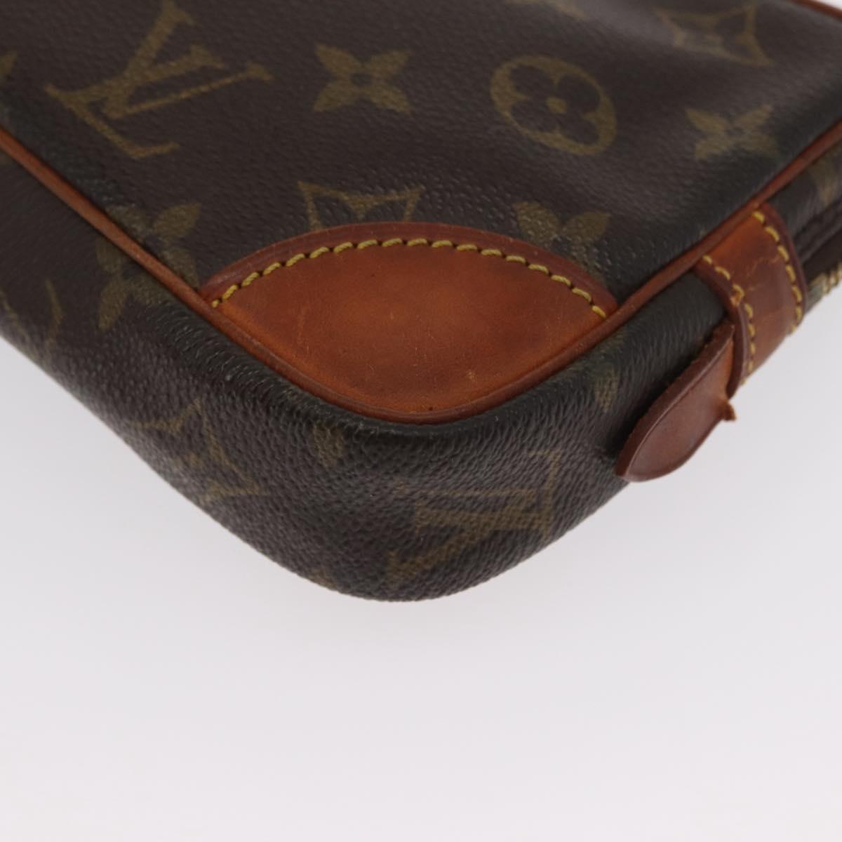 LOUIS VUITTON Monogram Marly Dragonne PM Clutch Bag M51827 LV Auth ka625
