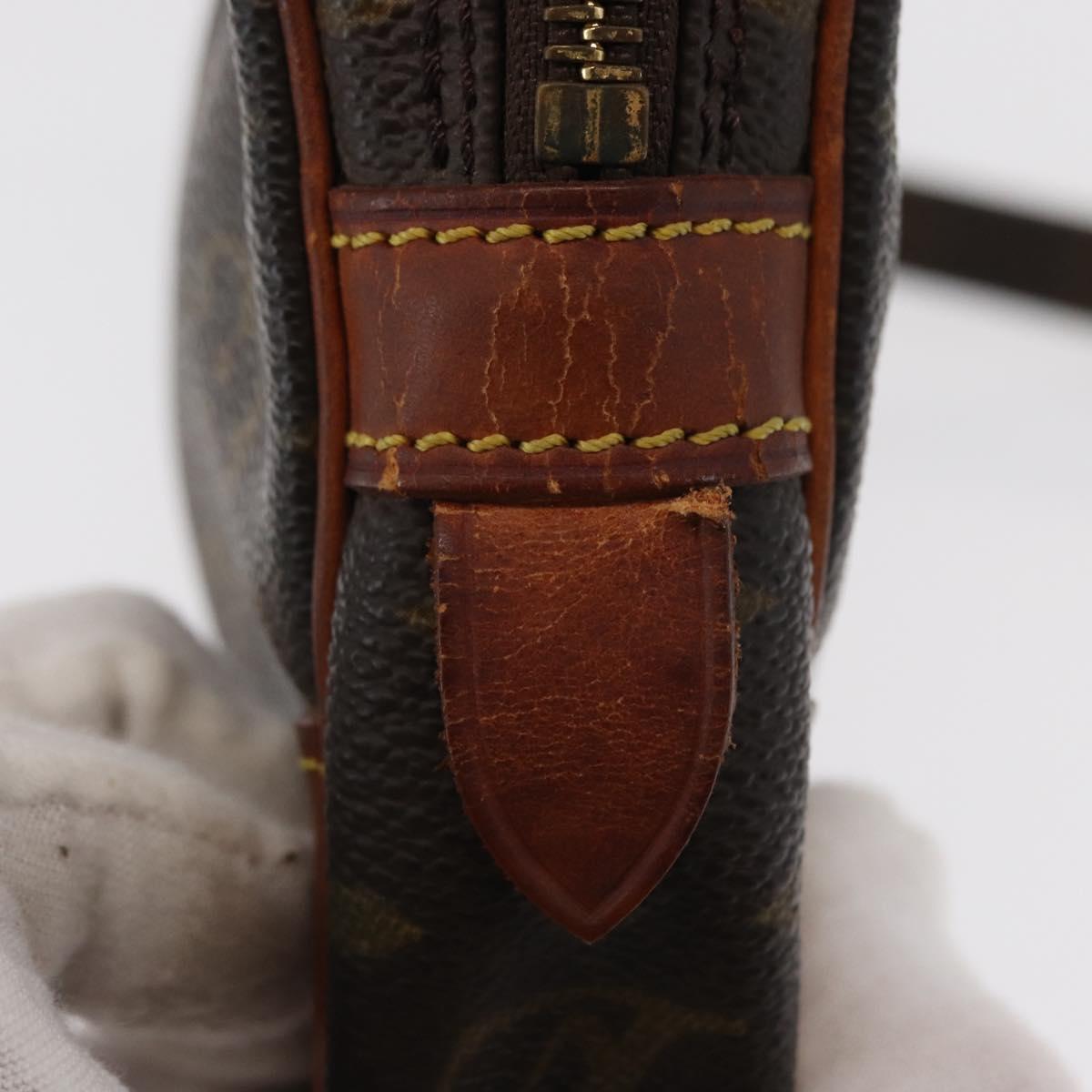 LOUIS VUITTON Monogram Marly Dragonne PM Clutch Bag M51827 LV Auth ka625