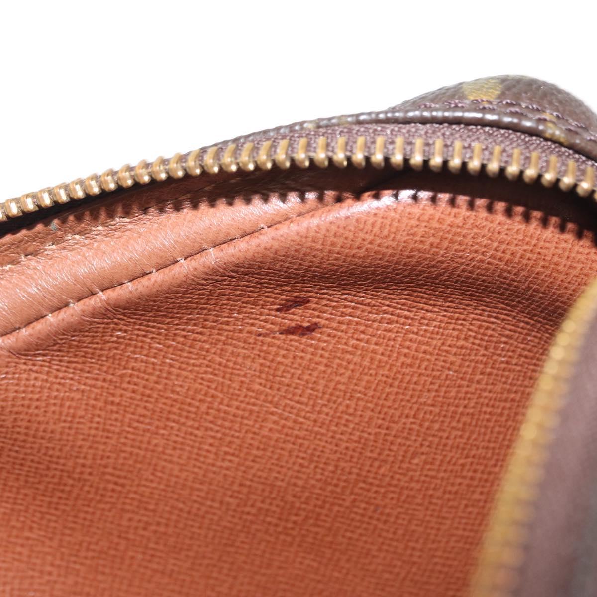 LOUIS VUITTON Monogram Marly Dragonne PM Clutch Bag M51827 LV Auth ka625