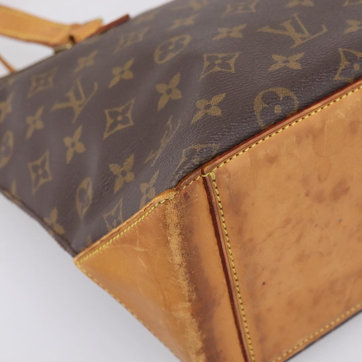 LOUIS VUITTON Monogram Cabas Piano Tote Bag M51148 LV Auth ka6250