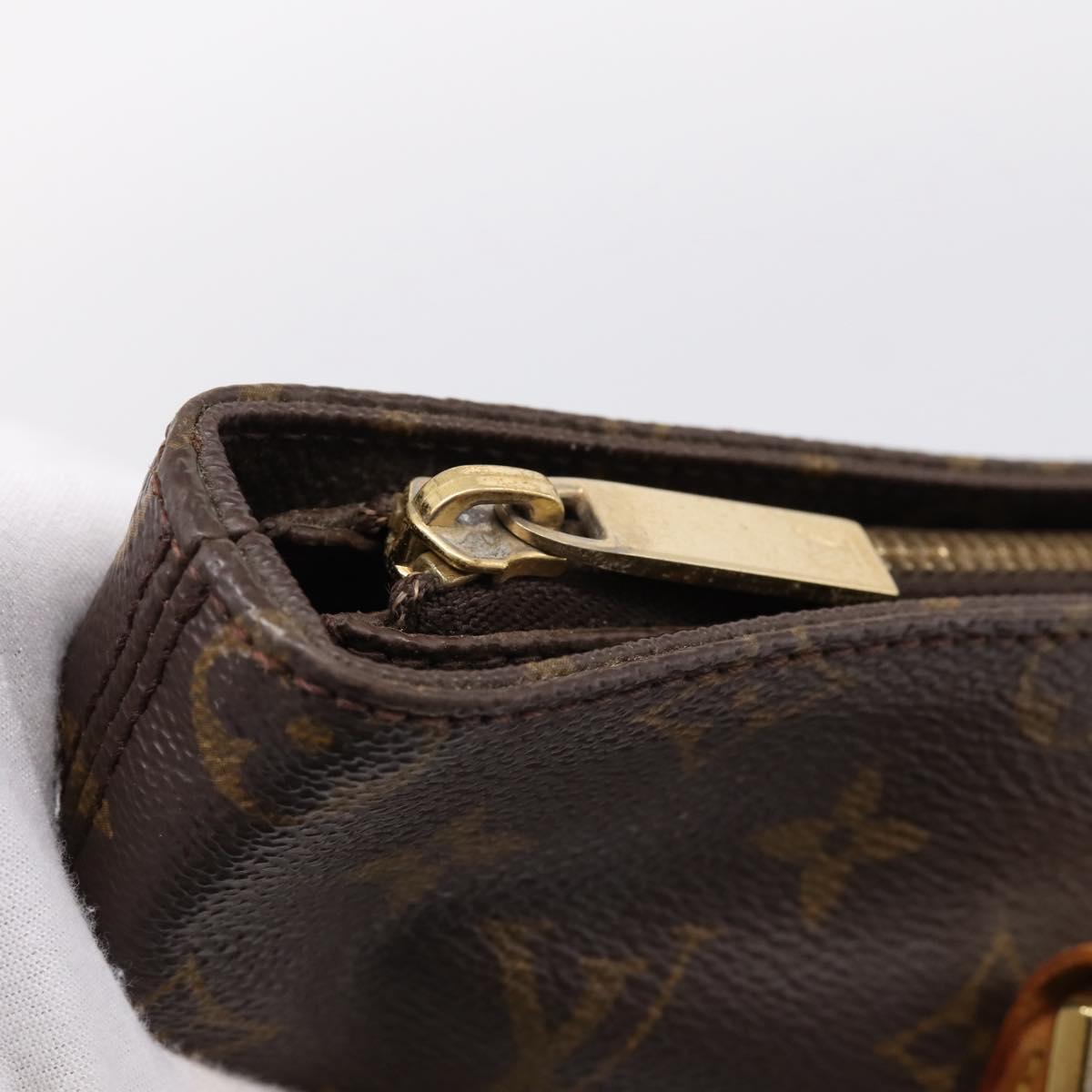 LOUIS VUITTON Monogram Cabas Piano Tote Bag M51148 LV Auth ka6250