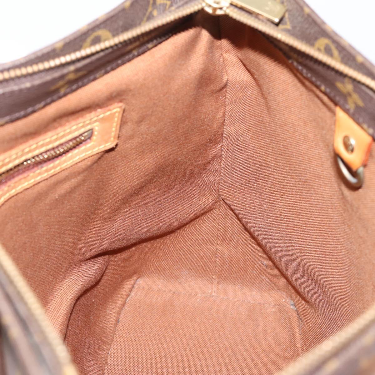 LOUIS VUITTON Monogram Cabas Piano Tote Bag M51148 LV Auth ka6250