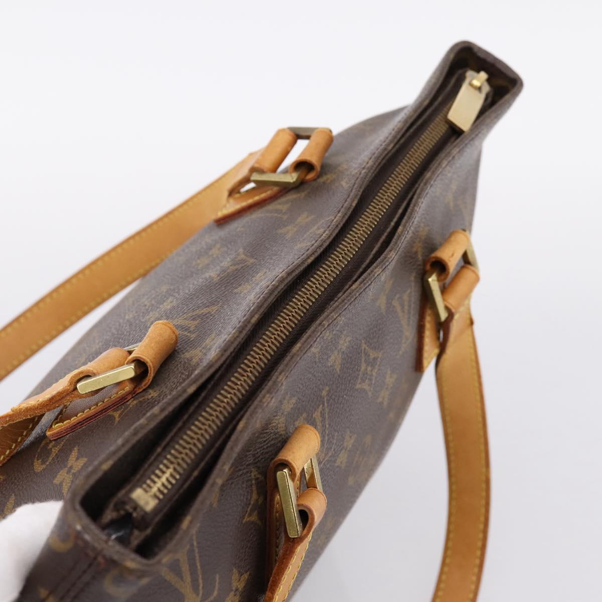 LOUIS VUITTON Monogram Cabas Piano Tote Bag M51148 LV Auth ka6250