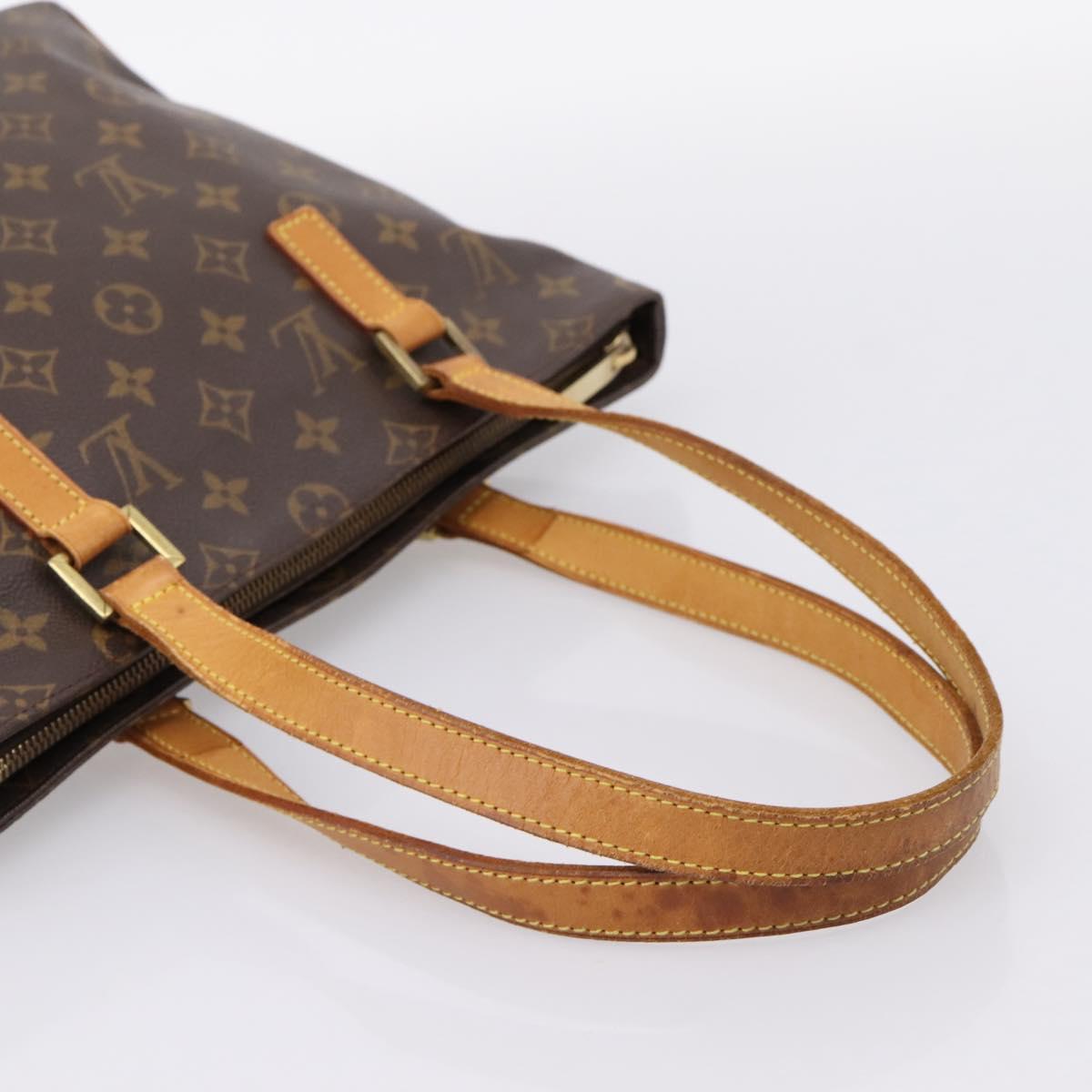 LOUIS VUITTON Monogram Cabas Piano Tote Bag M51148 LV Auth ka6250