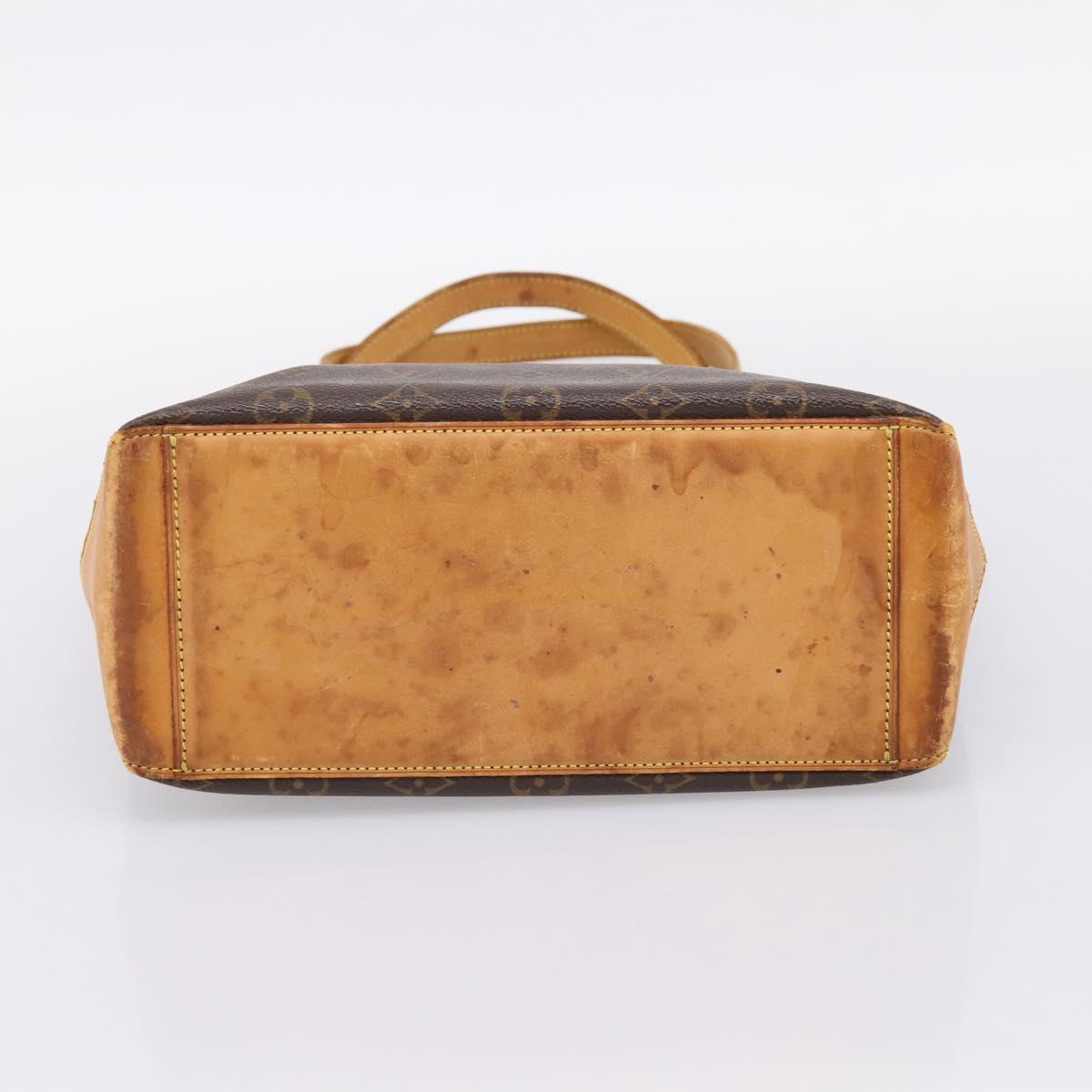 LOUIS VUITTON Monogram Cabas Piano Tote Bag M51148 LV Auth ka6250