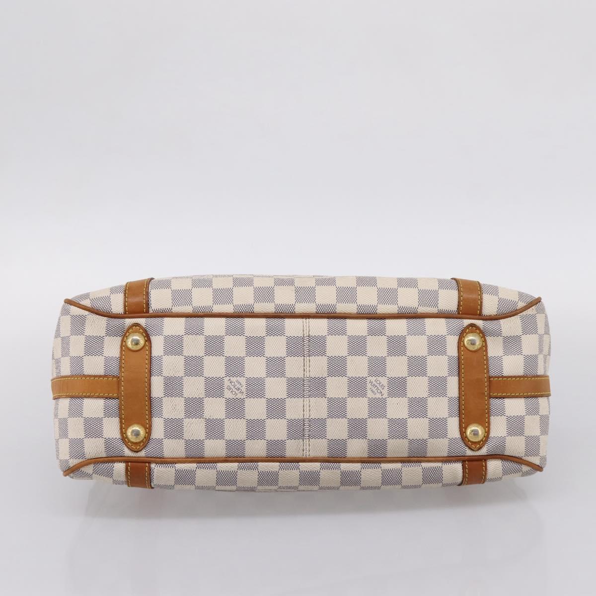 LOUIS VUITTON Damier Azur Stresa PM Tote Bag M51188 LV Auth ka6251A