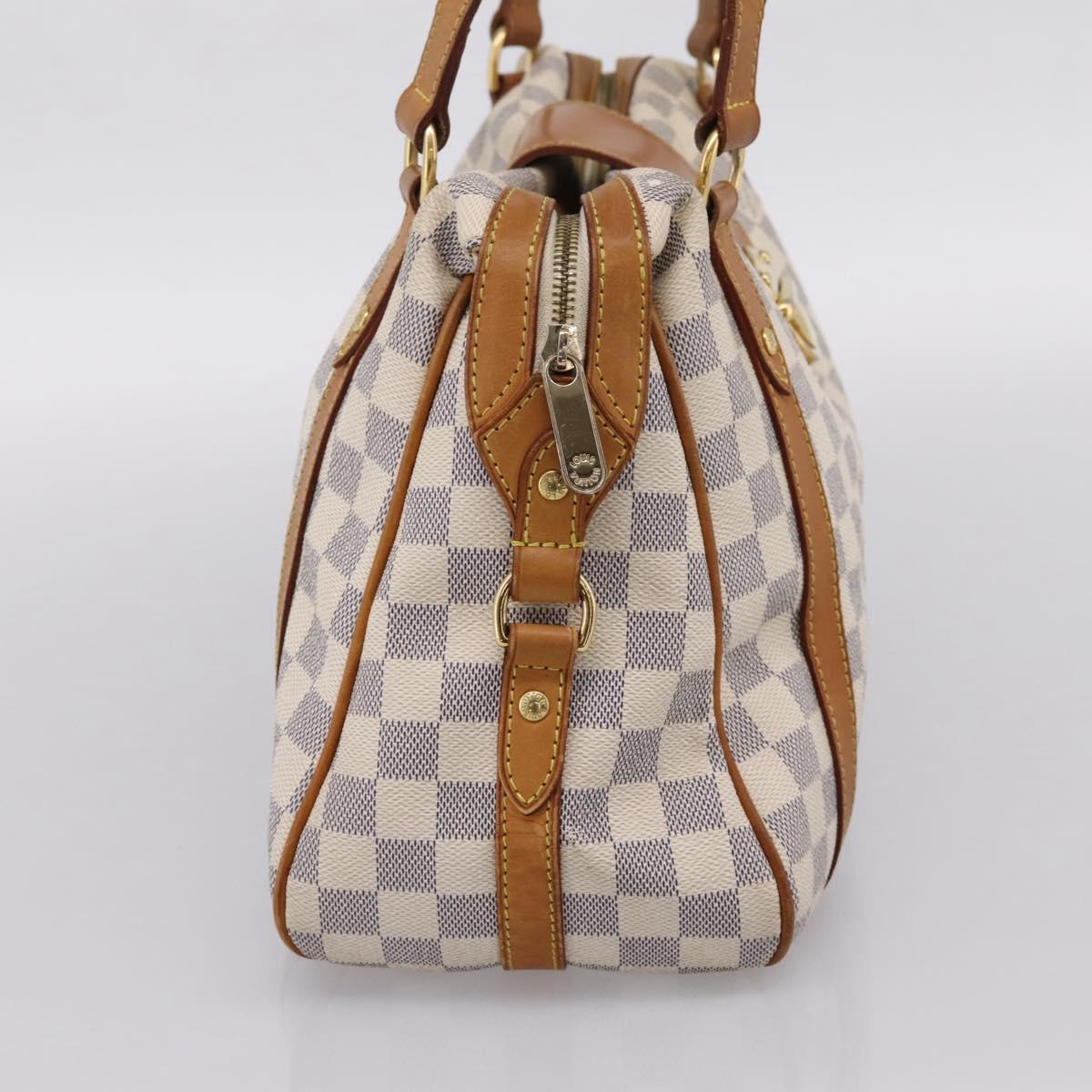 LOUIS VUITTON Damier Azur Stresa PM Tote Bag M51188 LV Auth ka6251A