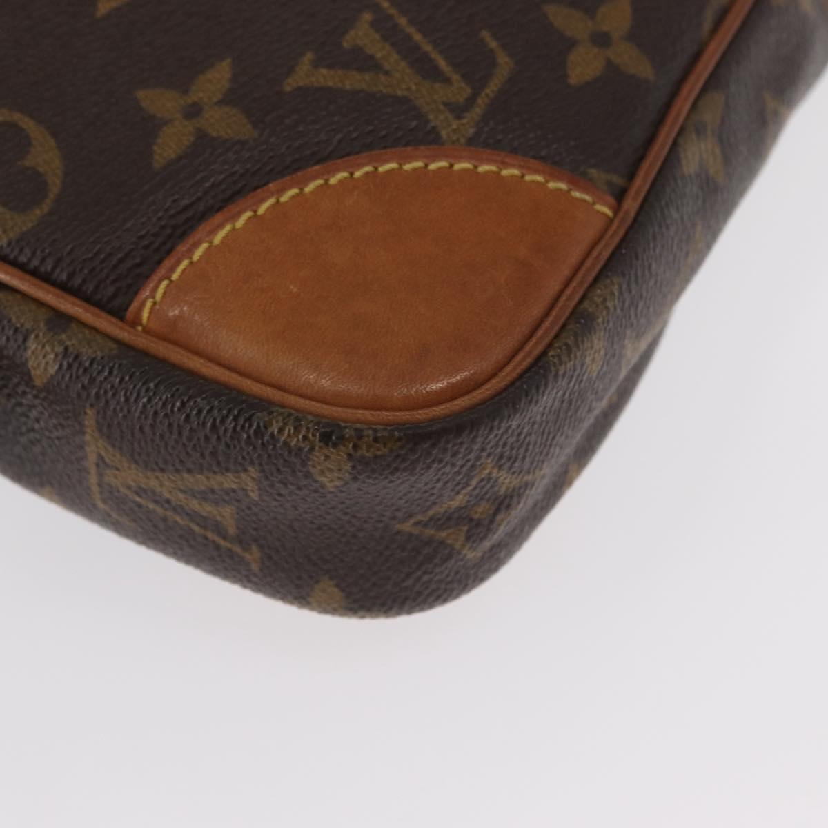 LOUIS VUITTON Monogram Marly Dragonne GM Clutch Bag M51825 LV Auth ka626