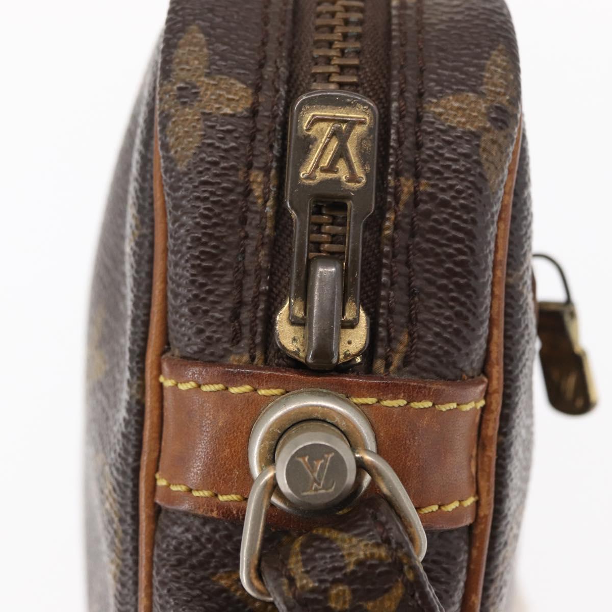 LOUIS VUITTON Monogram Marly Dragonne GM Clutch Bag M51825 LV Auth ka626