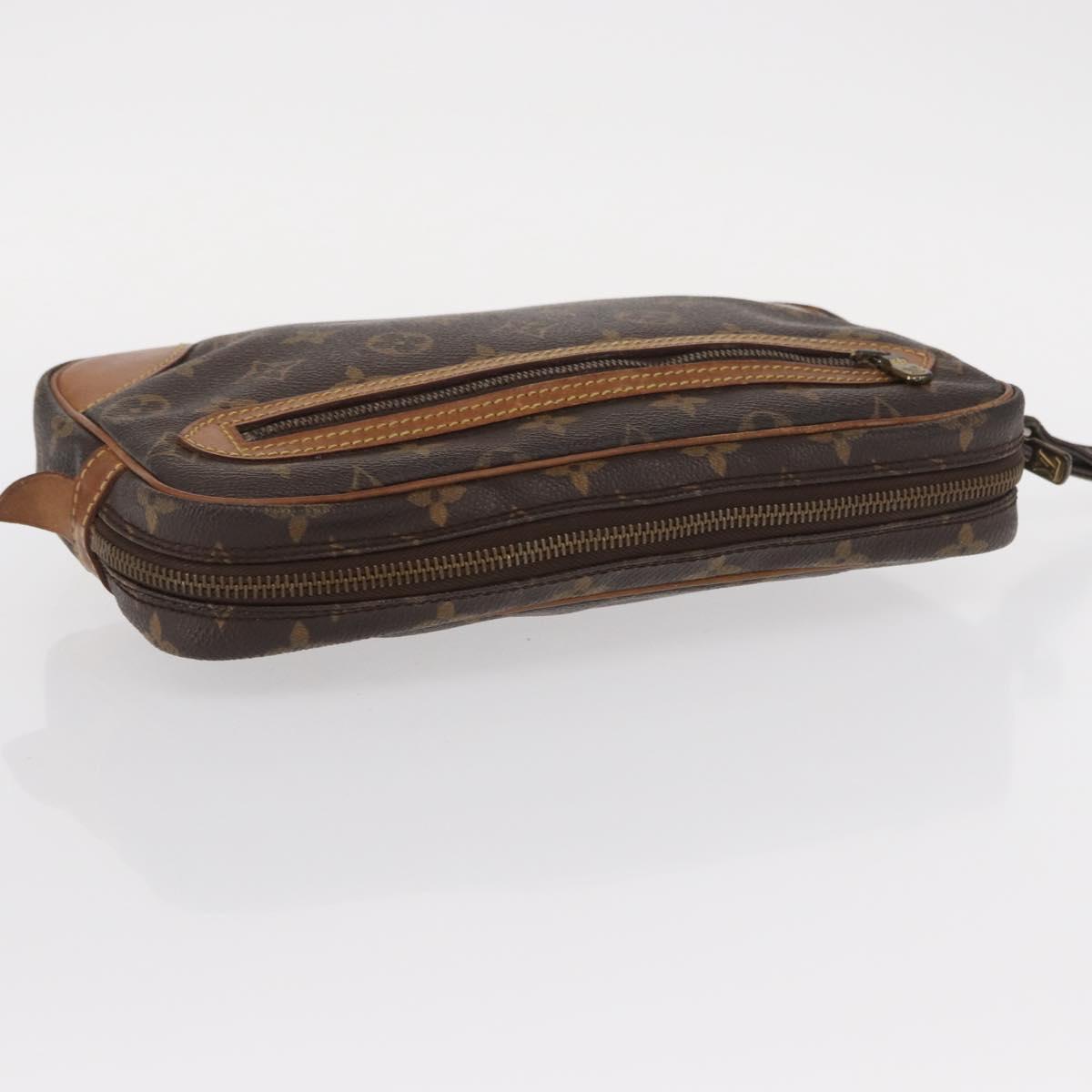 LOUIS VUITTON Monogram Marly Dragonne GM Clutch Bag M51825 LV Auth ka626