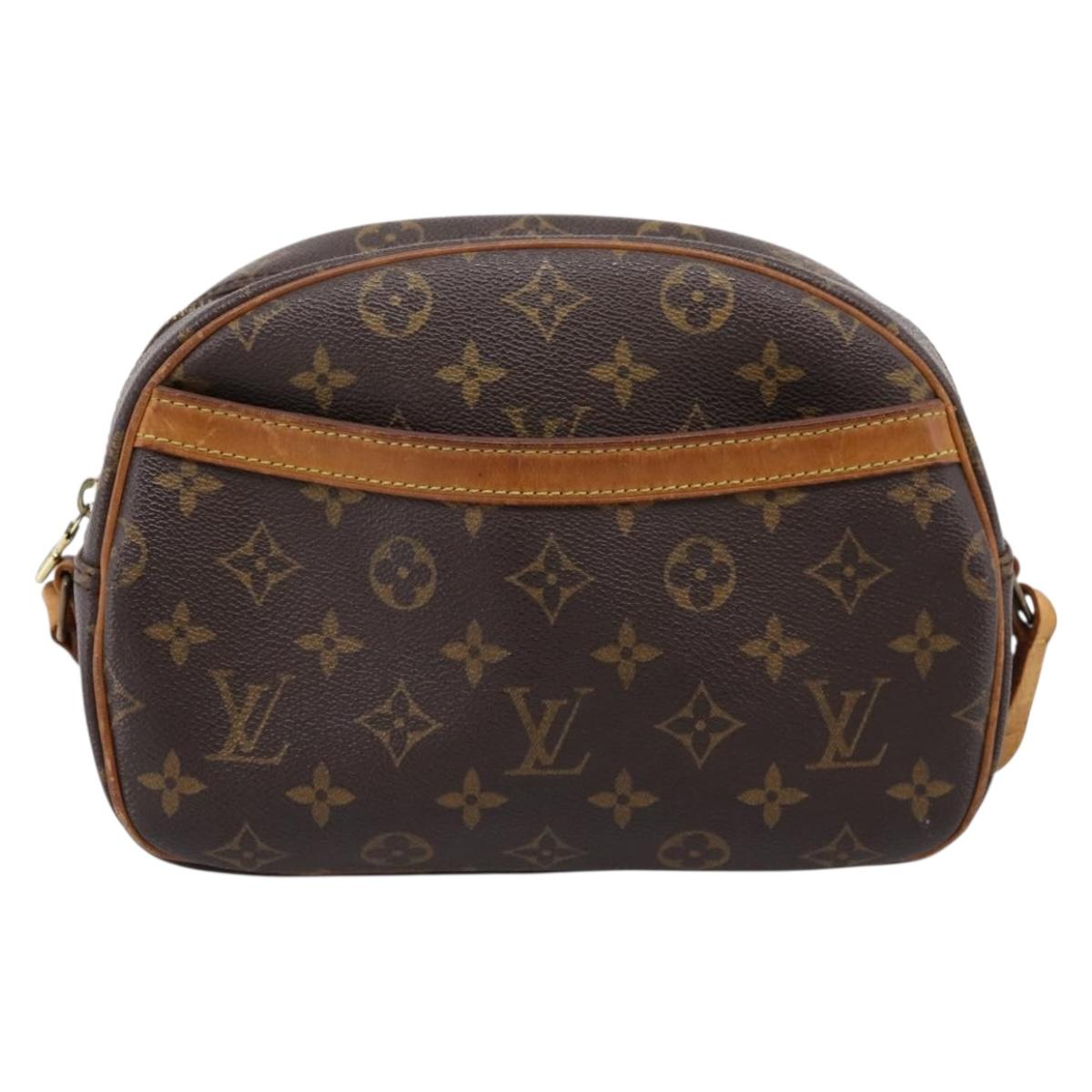LOUIS VUITTON Monogram Blois Shoulder Bag M51221 LV Auth ka6260