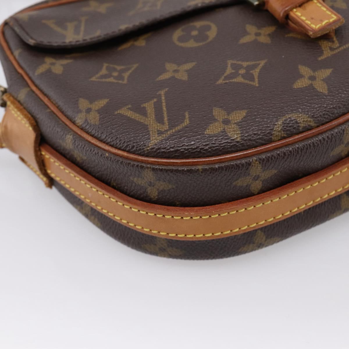LOUIS VUITTON Monogram Jeune Fille PM Shoulder Bag M51227 LV Auth ka6267