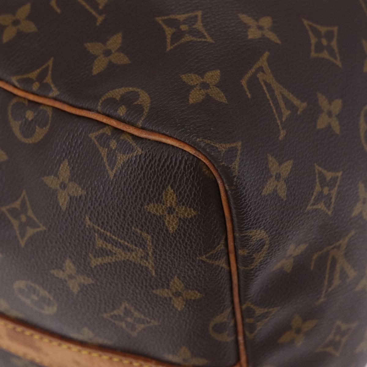 LOUIS VUITTON Monogram Keepall Bandouliere 55 Boston Bag M41414 LV Auth ka6272