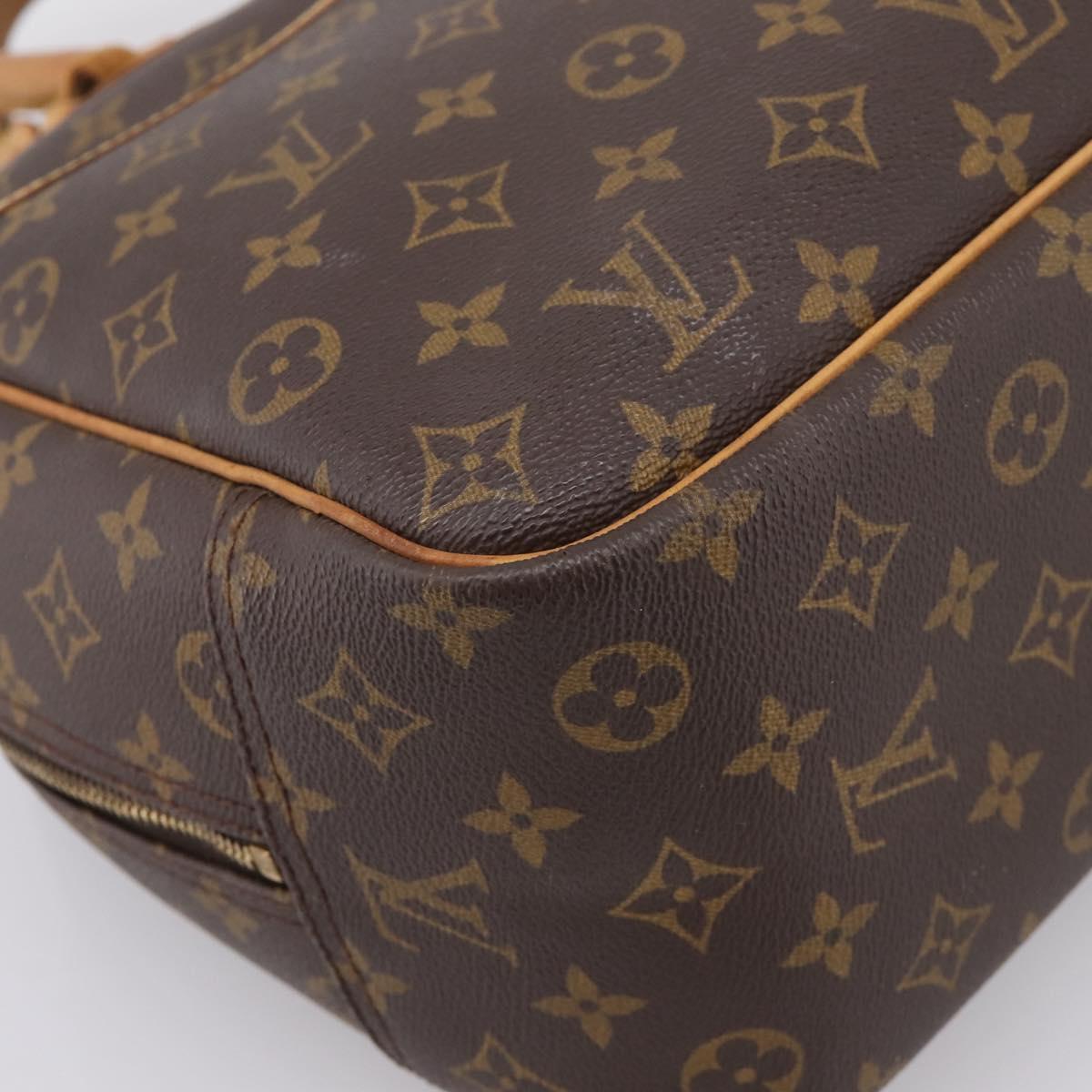 LOUIS VUITTON Monogram Deauville Hand Bag M47270 LV Auth ka6273