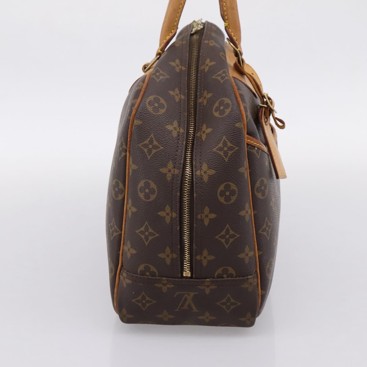 LOUIS VUITTON Monogram Deauville Hand Bag M47270 LV Auth ka6273