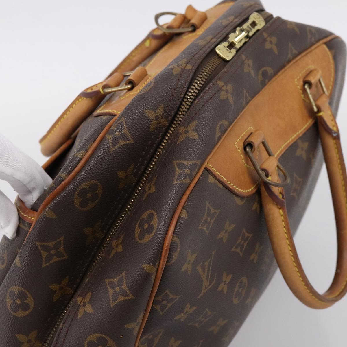 LOUIS VUITTON Monogram Deauville Hand Bag M47270 LV Auth ka6273