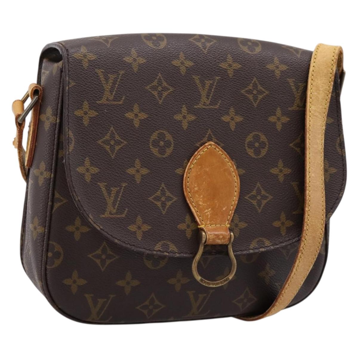 LOUIS VUITTON Monogram Saint Cloud GM Shoulder Bag M51242 LV Auth ka6274