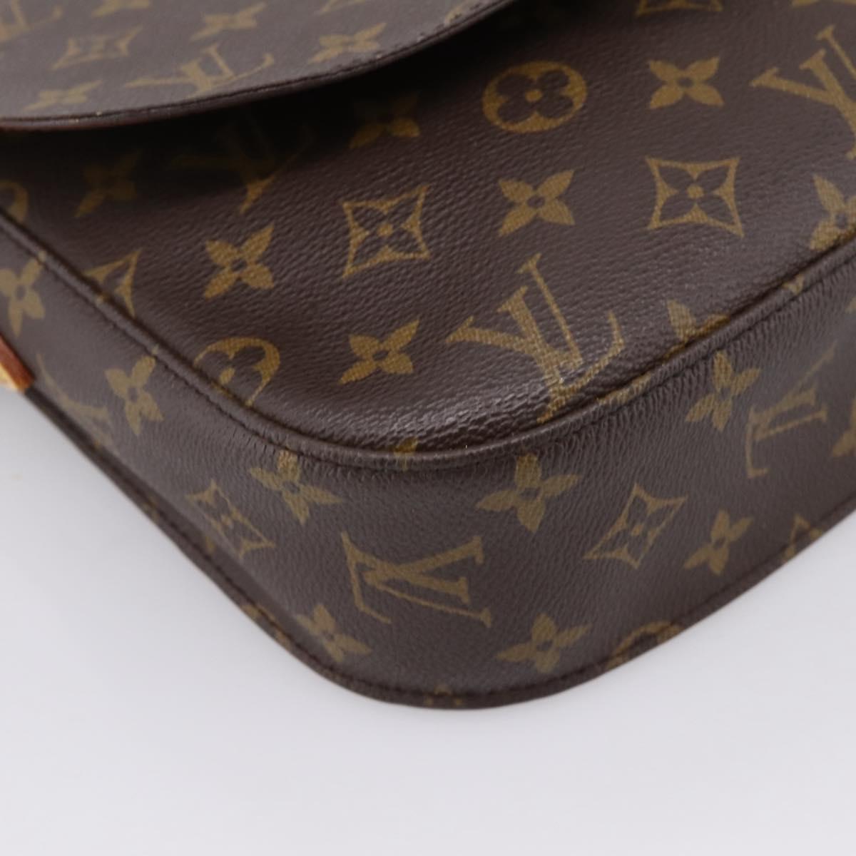 LOUIS VUITTON Monogram Saint Cloud GM Shoulder Bag M51242 LV Auth ka6274