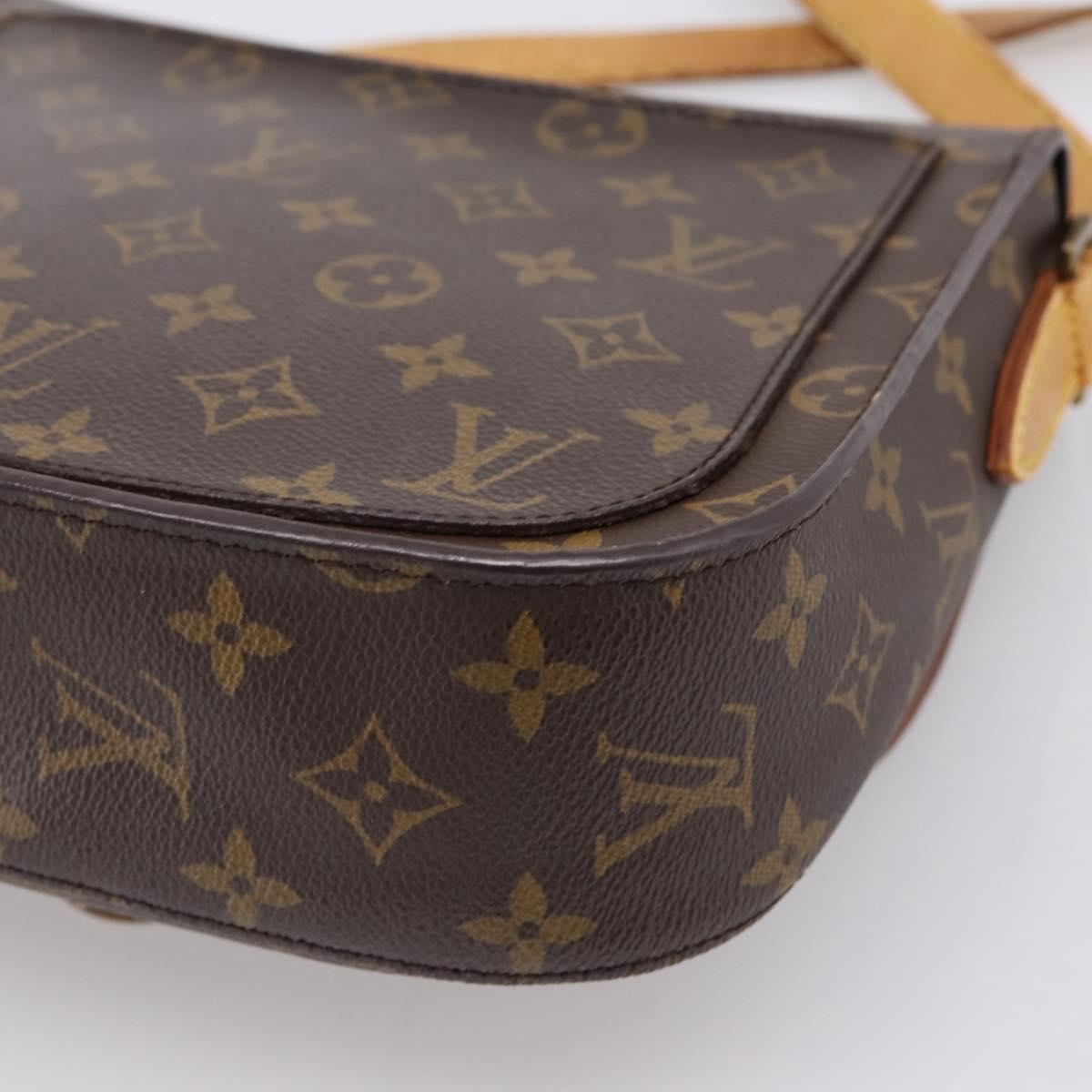 LOUIS VUITTON Monogram Saint Cloud GM Shoulder Bag M51242 LV Auth ka6274