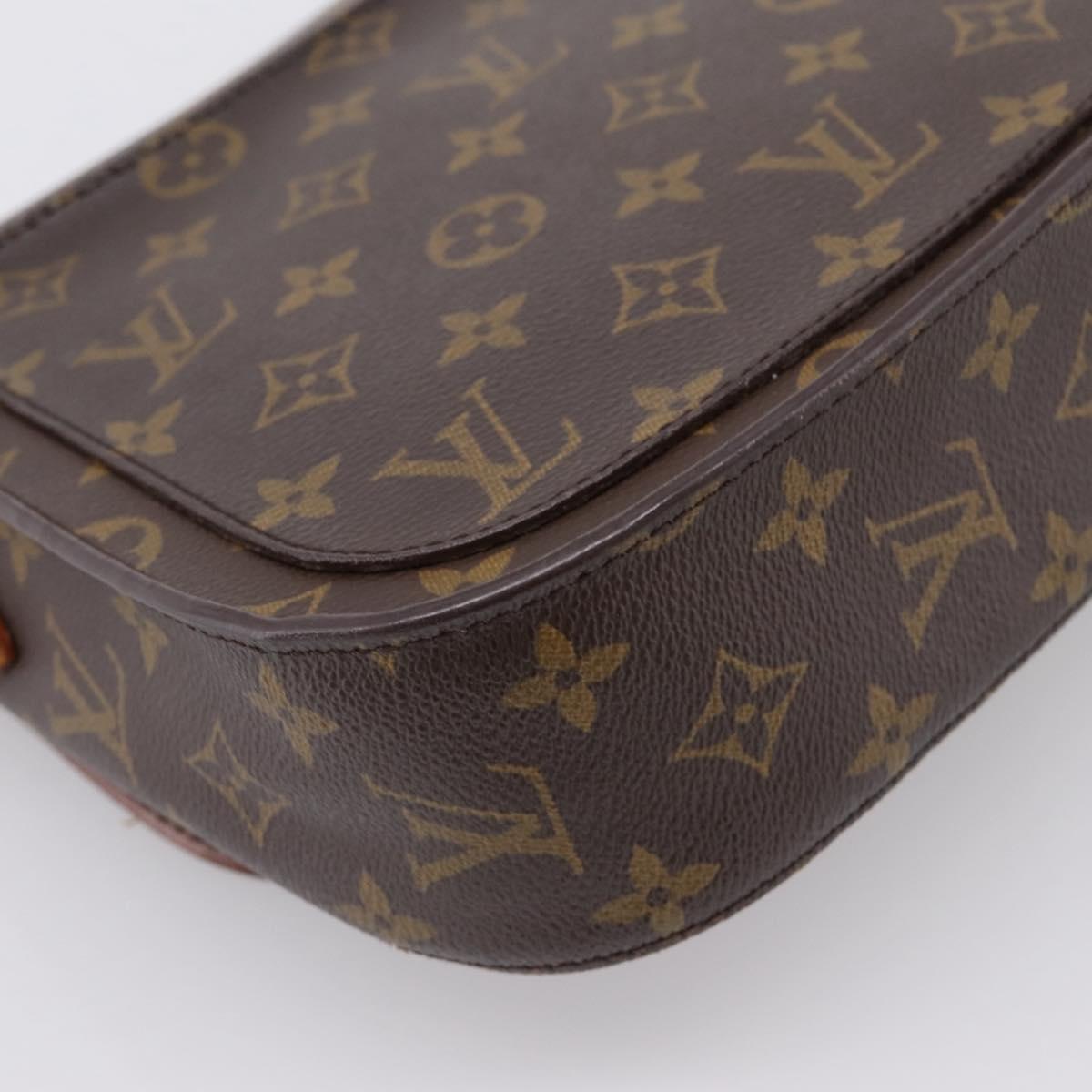 LOUIS VUITTON Monogram Saint Cloud GM Shoulder Bag M51242 LV Auth ka6274