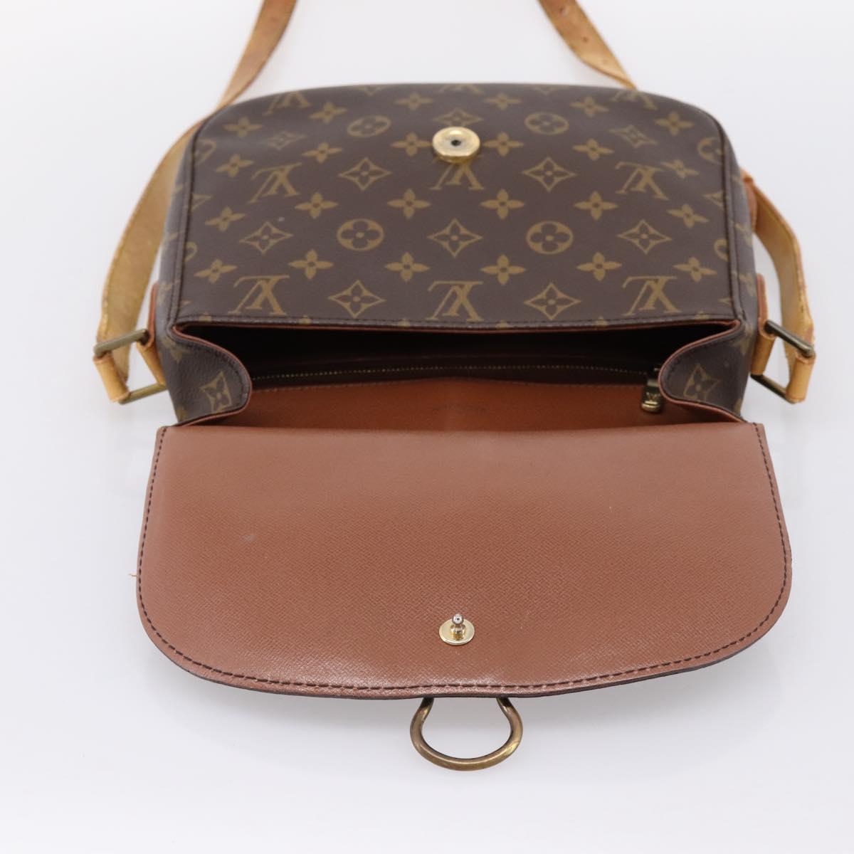LOUIS VUITTON Monogram Saint Cloud GM Shoulder Bag M51242 LV Auth ka6274