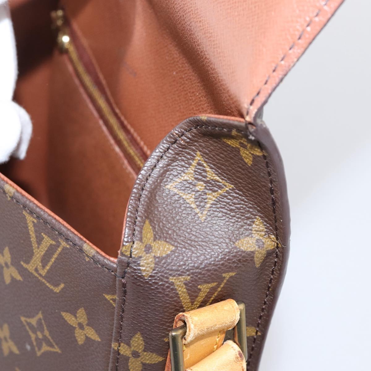 LOUIS VUITTON Monogram Saint Cloud GM Shoulder Bag M51242 LV Auth ka6274